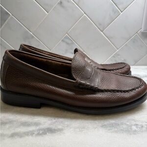 G.H. Bass & Co. Dark Brown Leather Loafers